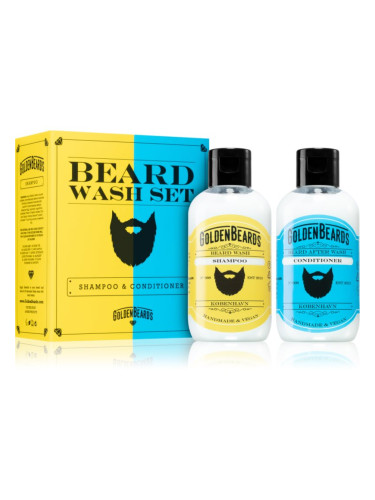 Golden Beards Beard Wash Set шампоан и балсам за брада
