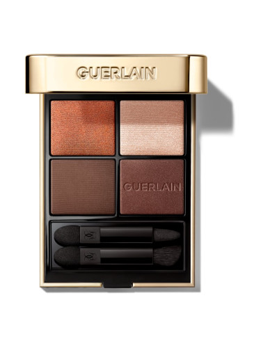 GUERLAIN Ombres G палитра от сенки за очи цвят 910 Undressed Brown 8,8 гр.