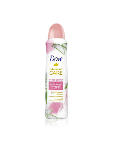 Dove Advanced Care Summer Care антиперспирант-спрей 72 ч. Limited Edition 150 мл.