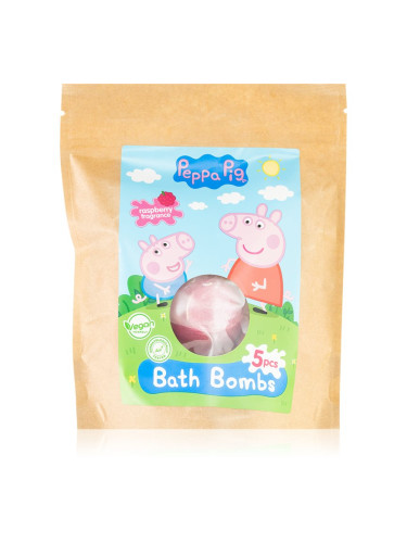 Peppa Pig Bath Bombs пенлива топка за вана 5x50 гр.
