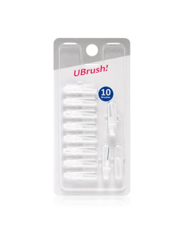 Herbadent UBrush! резервни четки за междузъбно пространство 1,0 mm White 1 бр.