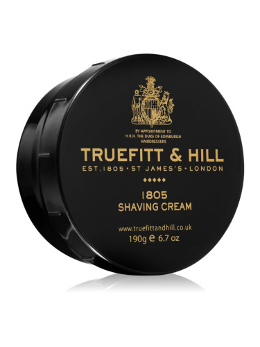 Truefitt & Hill 1805 Shave Cream Bowl крем за бръснене за мъже 190 гр.