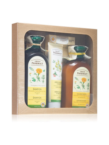 Green Pharmacy Herbal Care подаръчен комплект(за лице, тяло и коса)