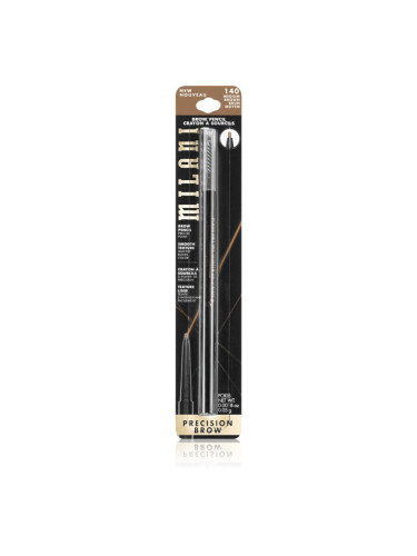 Milani Milani Precision автоматичен молив за вежди 140 Medium Brown 0,05 гр.