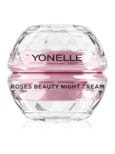 Yonelle Roses подмладяващ нощен крем за зоната на лицето и очите 50 мл.