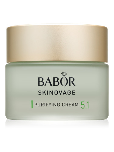 BABOR Skinovage Purifying Cream озаряващ и хидратиращ крем за проблемна кожа 50 мл.