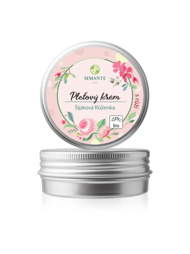 Naturalis Semante Rose Face Cream дневен хидратиращ крем с БИО качество 50 мл.