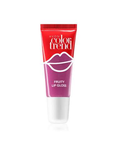 Avon ColorTrend Fruity Lips гланц за устни с вкус цвят Berry 10 мл.