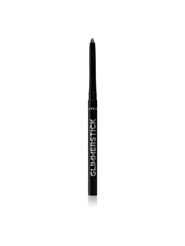 Avon Glimmerstick молив за очи с интензивен цвят цвят Blackest Black 0,28 гр.