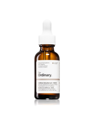 The Ordinary Caffeine Solution 5% + EGCG очен серум против отоци и тъмни кръгове 30 мл.