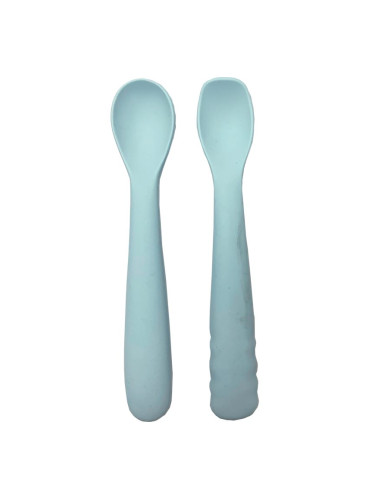 Bo Jungle B-Spoon Shape лъжичка Pastel Blue 2 бр.