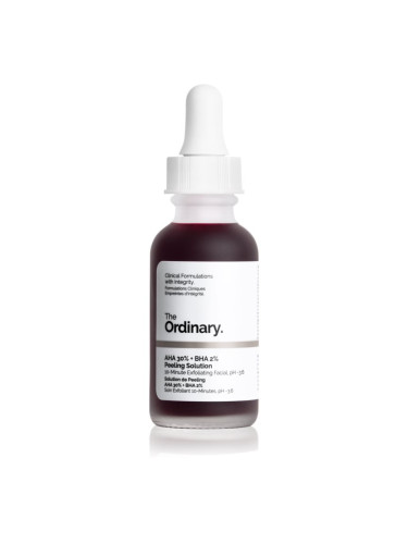 The Ordinary AHA 30% + BHA 2% Peeling Solution разтвор с пилинг ефект 30 мл.