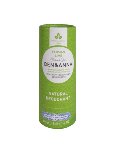 BEN&ANNA Natural Deodorant Persian Lime дезодорант стик 40 гр.