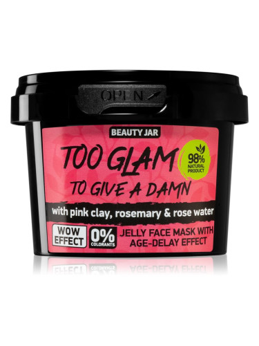 Beauty Jar Too Glam To Give A Damn гел маска против първите признаци на стареене на кожата 120 гр.