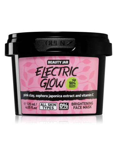 Beauty Jar Electric Glow озаряваща маска за лице 120 мл.