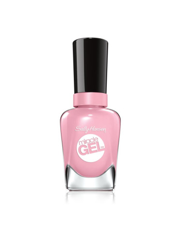 Sally Hansen Miracle Gel™ гел лак за нокти без използване на UV/LED лампа цвят 160 Pinky Promise 14,7 мл.
