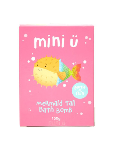 Mini-U Bath Bomb Mermaid Tail пенлива топка за вана 150 гр.