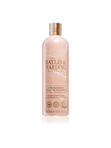 Baylis & Harding Elements Pink Blossom & Lotus Flower луксозен душ гел 500 мл.