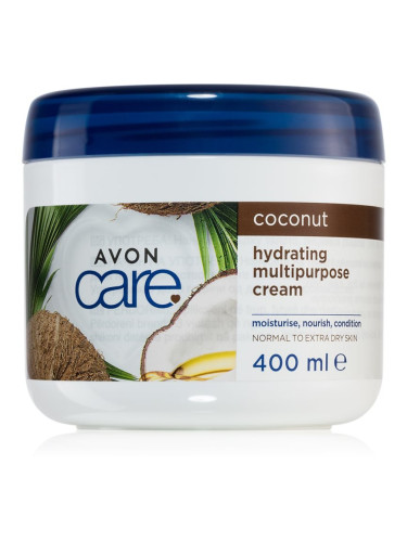Avon Care Coconut мултифункционален крем за лице, ръце и тяло 400 мл.