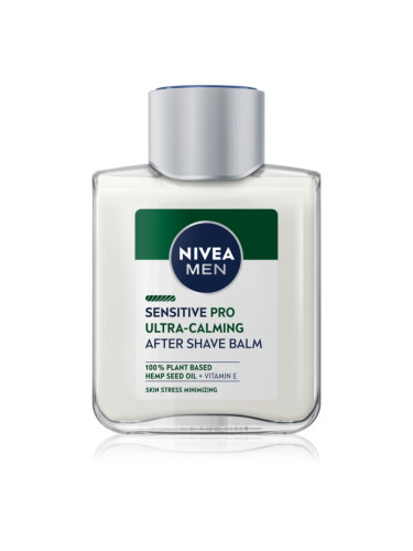 NIVEA MEN Sensitive Hemp балсам за след бръснене с конопено масло 100 мл.