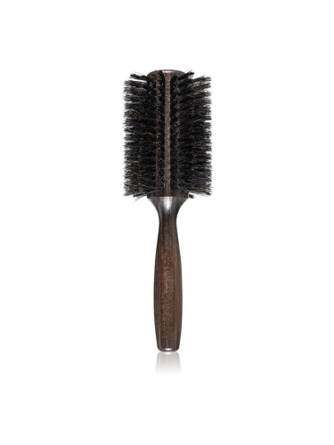 Janeke Bobinga Wood Hair-Brush Ø 70 mm дървена четка за коса с косми от глиган 23 cm 1 бр.