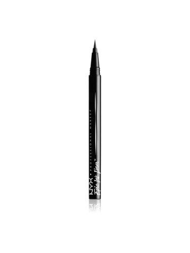 NYX Professional Makeup Epic Ink прецизна водоустойчива очна линия цвят 01 Black 1 мл.