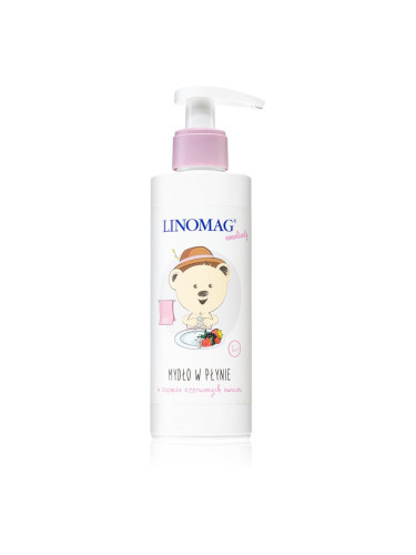 Linomag Emolienty Hand Soap Red Fruit течен сапун за ръце за деца Red Fruit 200 мл.