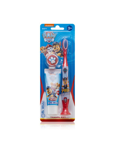 Nickelodeon Paw Patrol Travel Kit Комплект за дентална грижа за деца 3y+ Soft 1 бр.