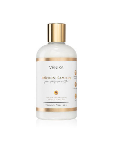 Venira Shampoo for Hair Growth натурален шампоан с аромат Apricot 300 мл.