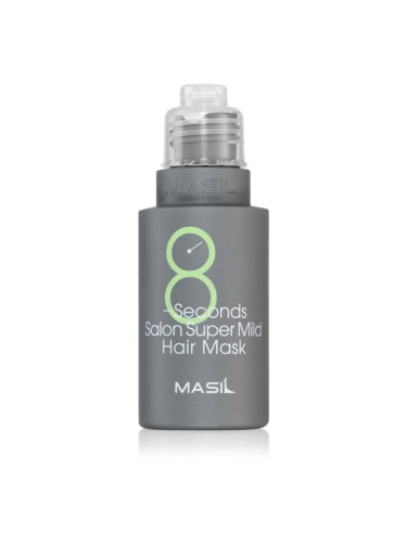 MASIL 8 Seconds Salon Super Mild успокояваща и регенерираща маска за чувствителна кожа на скалпа 50 мл.