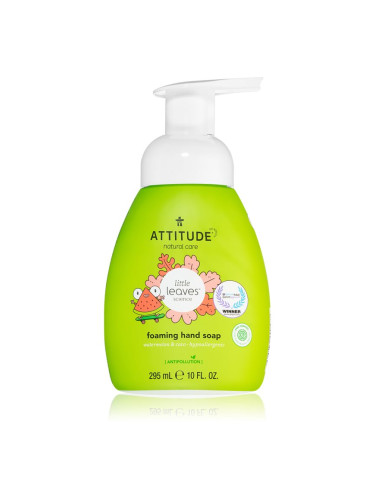 Attitude Little Leaves Watermelon & Coco течен сапун за ръце за деца 295 мл.