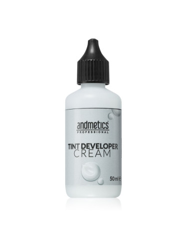andmetics Professional Tint Developer Cream кремова активираща емулсия 3 % 10 vol. 50 мл.