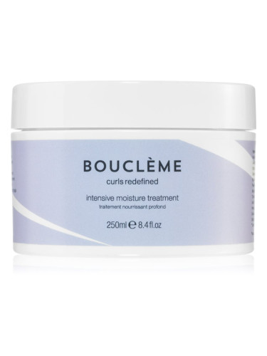 Bouclème Curl Intensive Moisture Treatment хидратираща и подхранваща грижа за блясък и еластичност на косата за чуплива и къдрава коса 250 мл.