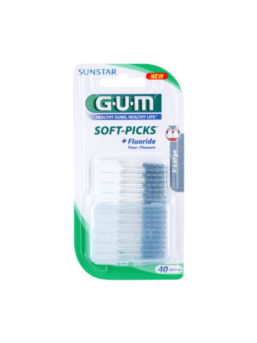 G.U.M Soft-Picks +Fluoride клечки за зъби X-Large 40 бр.