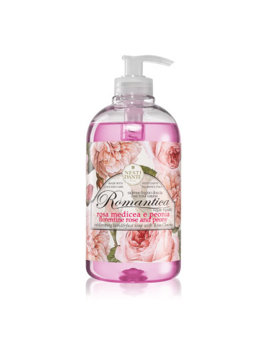 Nesti Dante Romantica Florentine Rose and Peony течен сапун за ръце 500 мл.