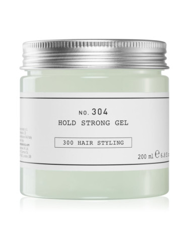 DEPOT 300 HAIR STYLING NO. 304 HOLD STRONG GEL гел за коса с мокър ефект 200 мл.