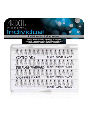 Ardell Individuals Combo Pack лепящи снопчета мигли без възли