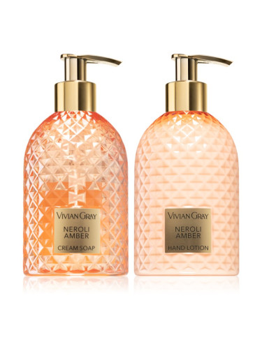 Vivian Gray Gemstone Neroli & Amber подаръчен комплект за ръце