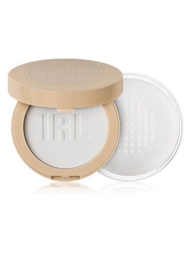 Makeup Revolution IRL Filter матираща пудра 2 в 1 цвят Translucent 13 гр.