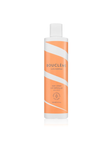 Bouclème Seal + Shield Curl Defining Gel стилизиращ гел за фиксиране на естествено къдрава коса против цъфтене 300 мл.