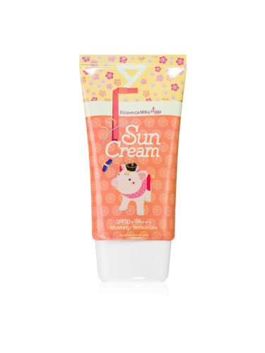Elizavecca Milky Piggy Sun Cream озаряващ слънцезащитен крем SPF 50+ 50 мл.