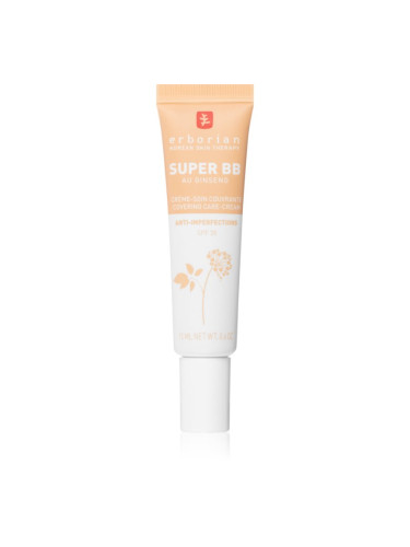 Erborian Super BB Covering Care-Cream ВВ крем за безупречен изравнен тен на кожата малка опаковка цвят Dore 15 мл.