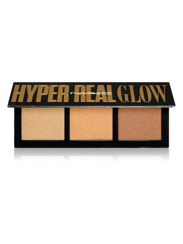 MAC Cosmetics Hyper Real Glow Palette палитра с озарители цвят Get it Glowin' 13,5 гр.