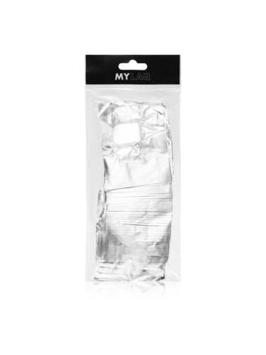 MYLAQ Foil Nails Wraps продукт за премахване на гел лакове 50 бр.