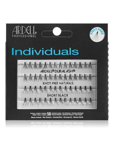 Ardell Individuals лепящи снопчета мигли без възли Short Black 56 бр.
