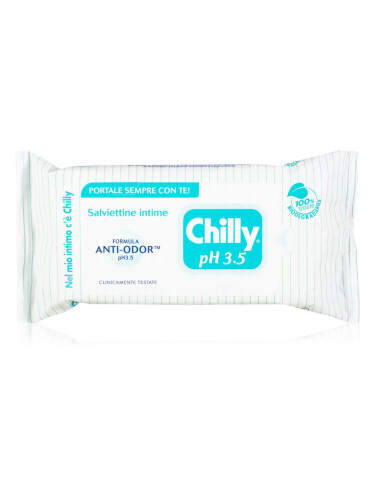 Chilly Intima Anti-Odor кърпички за интимна хигиена pH 3,5 12 бр.