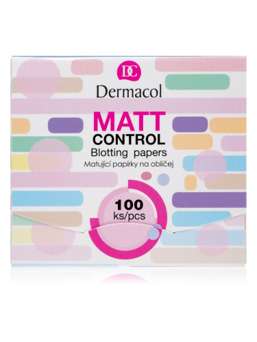 Dermacol Matt Control матиращи листчета 100 бр.