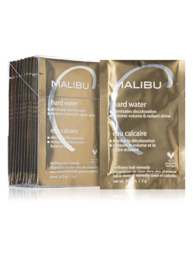 Malibu C Wellness Hair Remedy Hard Water детоксикираща процедура За коса 12x5 гр.