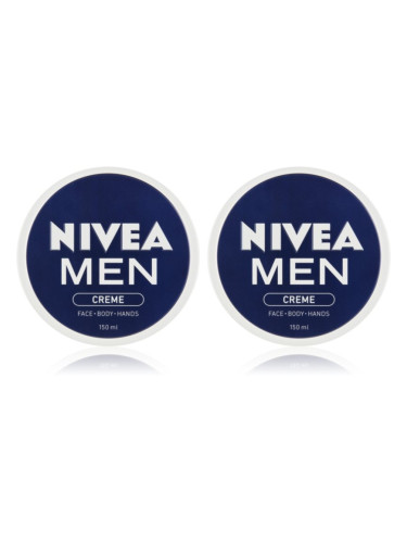 Nivea Men Original крем за лице и тяло (изгодна опаковка)
