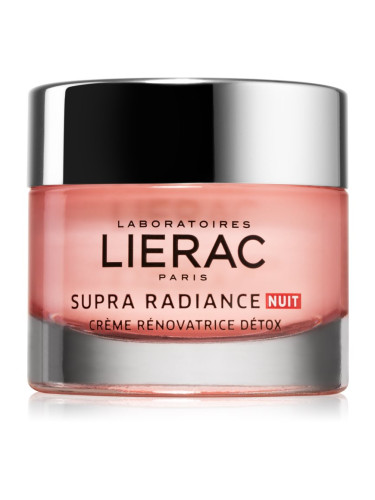 Lierac Supra Radiance възстановяващ детоксикиращ крем за нощ 50 мл.